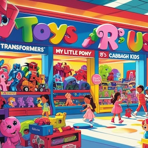 Toys R Us Wall Art Digital Download