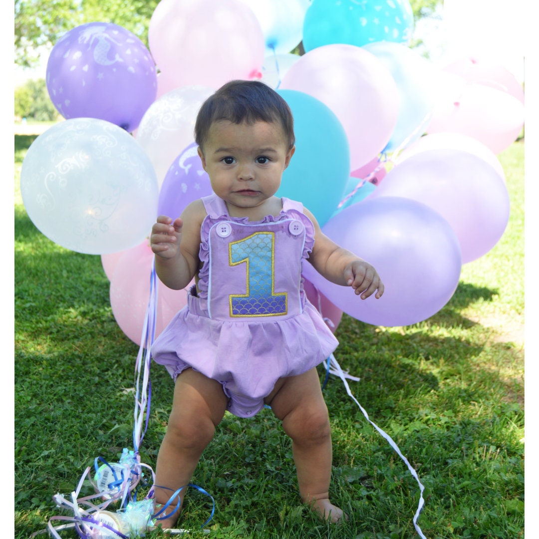 Baby Girl First Birthday Outfit, Baby Girl Birthday Outfit, Mermaid