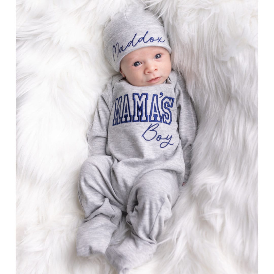 Newborn Boy Clothes Newborn Boy Coming Home Outfit Baby Boy Gift ...