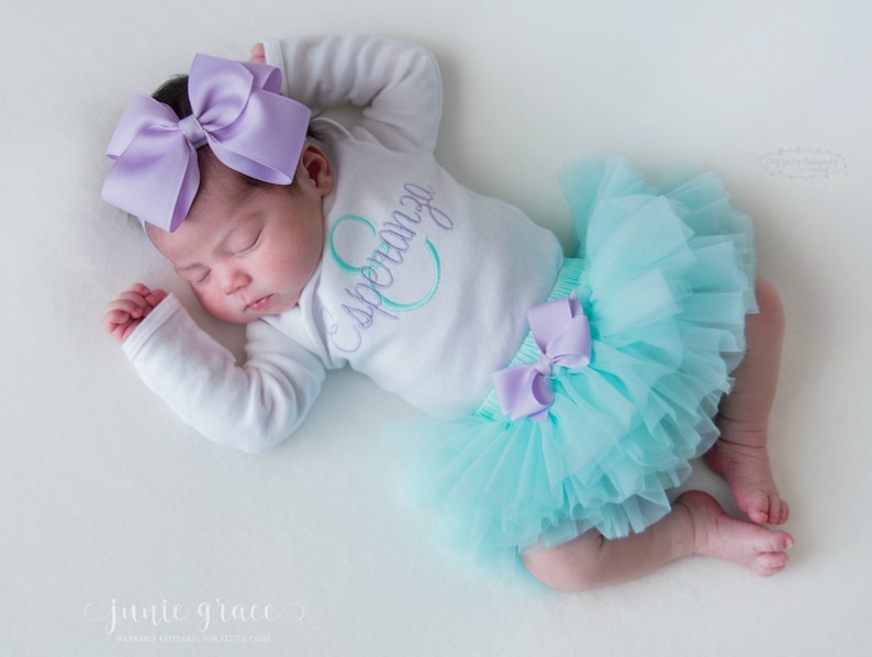 Newborn Girl Coming Home Outfit Newborn Girl Clothes Newborn Etsy