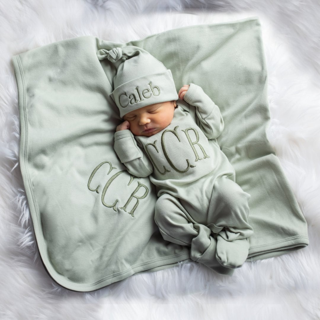 Baby Boy Coming Home Outfit, Baby Boy Clothes, Personalized Baby Boy Gift, Baby Shower Gift, Newborn Boy Clothes, New Baby Gift