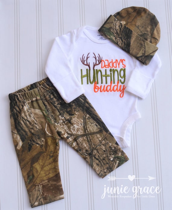 baby boy hunting outfit