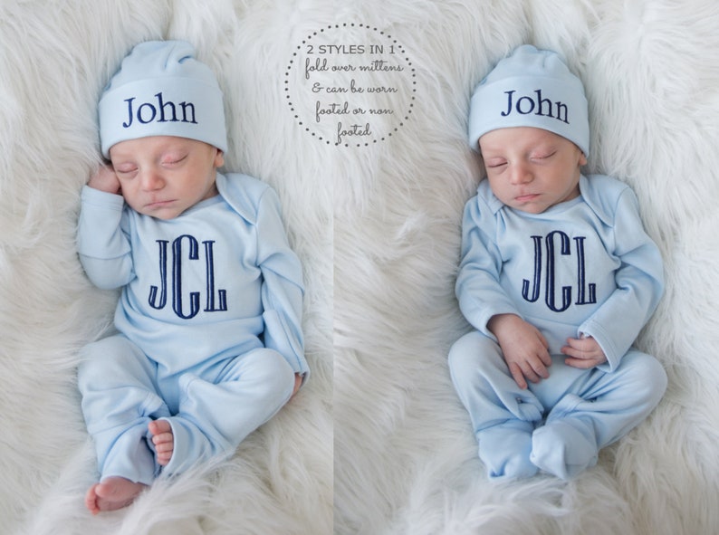 etsy newborn boy coming home outfit