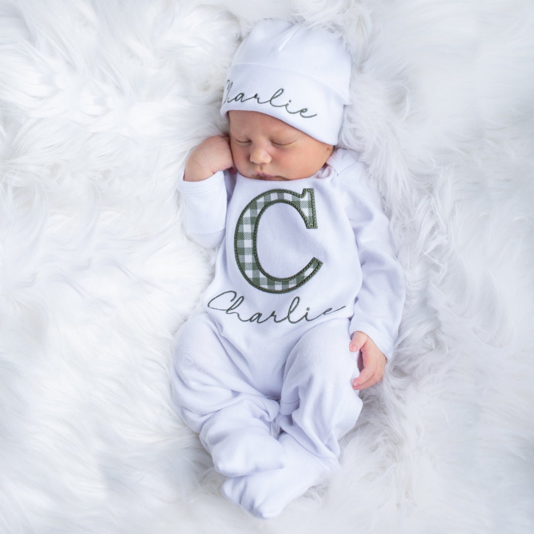 Newborn Boy Clothes Newborn Boy Coming Home Outfit Baby Boy Gift ...