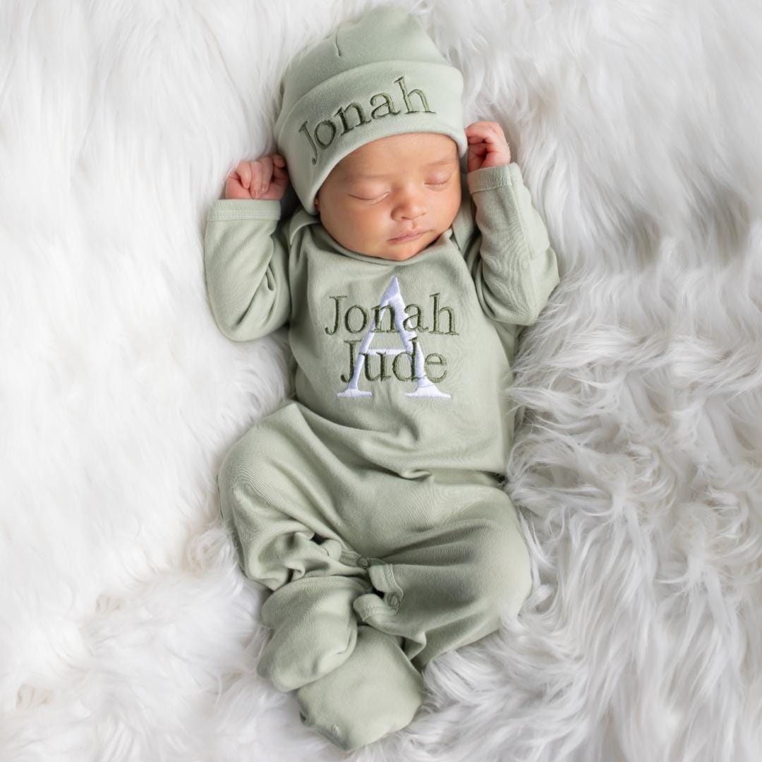 Newborn Boy Clothes Newborn Boy Coming Home Outfit Baby Boy Gift ...