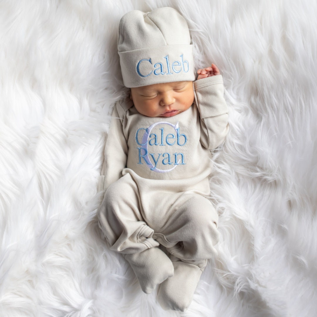 Newborn Boy Clothes Newborn Boy Coming Home Outfit Baby Boy Gift ...