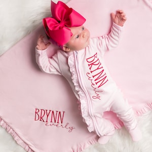 Baby Girl Clothes Baby Girl Personalized Baby Girl Gift Baby Girl Outfit Newborn Girl Clothing Baby Shower Gift For Girl