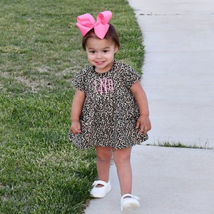 Toddler Dress , Toddler Girl Clothes, Toddler Girl Outfit,  Toddler Summer Dress, Monogrammed Toddler Dress, Toddler Girl Gift, Baby Girl