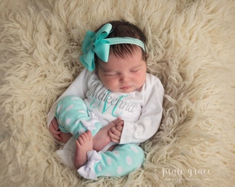 Newborn Girl Coming Home Outfit Baby Girl Coming Home Outfit Baby Girl Clothes Baby Girl Outfit Baby Girl Gift Newborn Leg Warmers