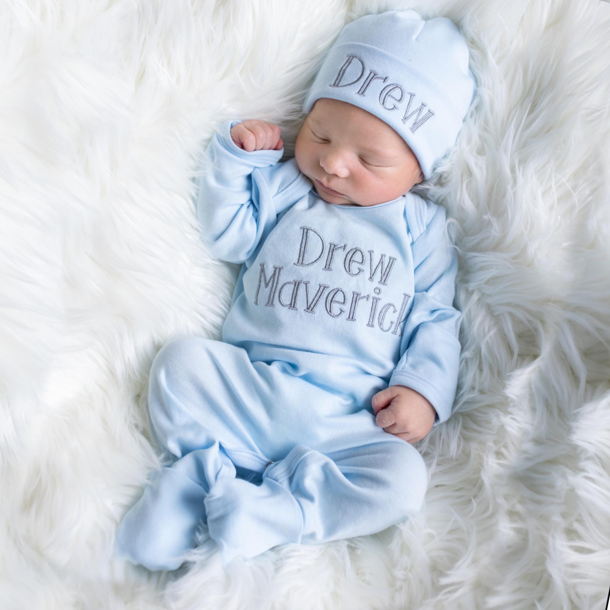 Baby Boy Coming Home Outfit Personalized Baby Outfit Gift for Baby 