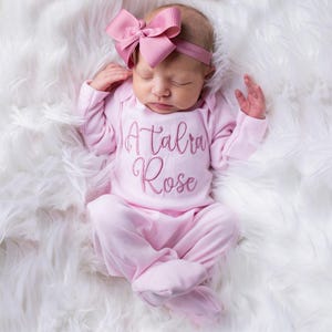 Baby Girl Coming Home Outfit, Baby Girl Clothes, Newborn Girl Coming Home Outfit, Baby Baby Shower Gift, Newborn Girl Clothes Baby Girl Gift