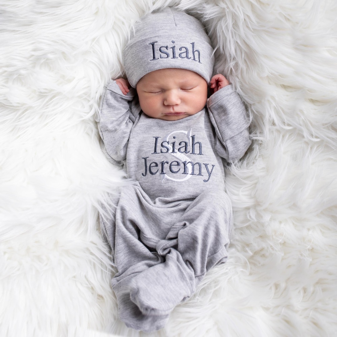 Newborn Boy Clothes Newborn Boy Coming Home Outfit Baby Boy Gift ...