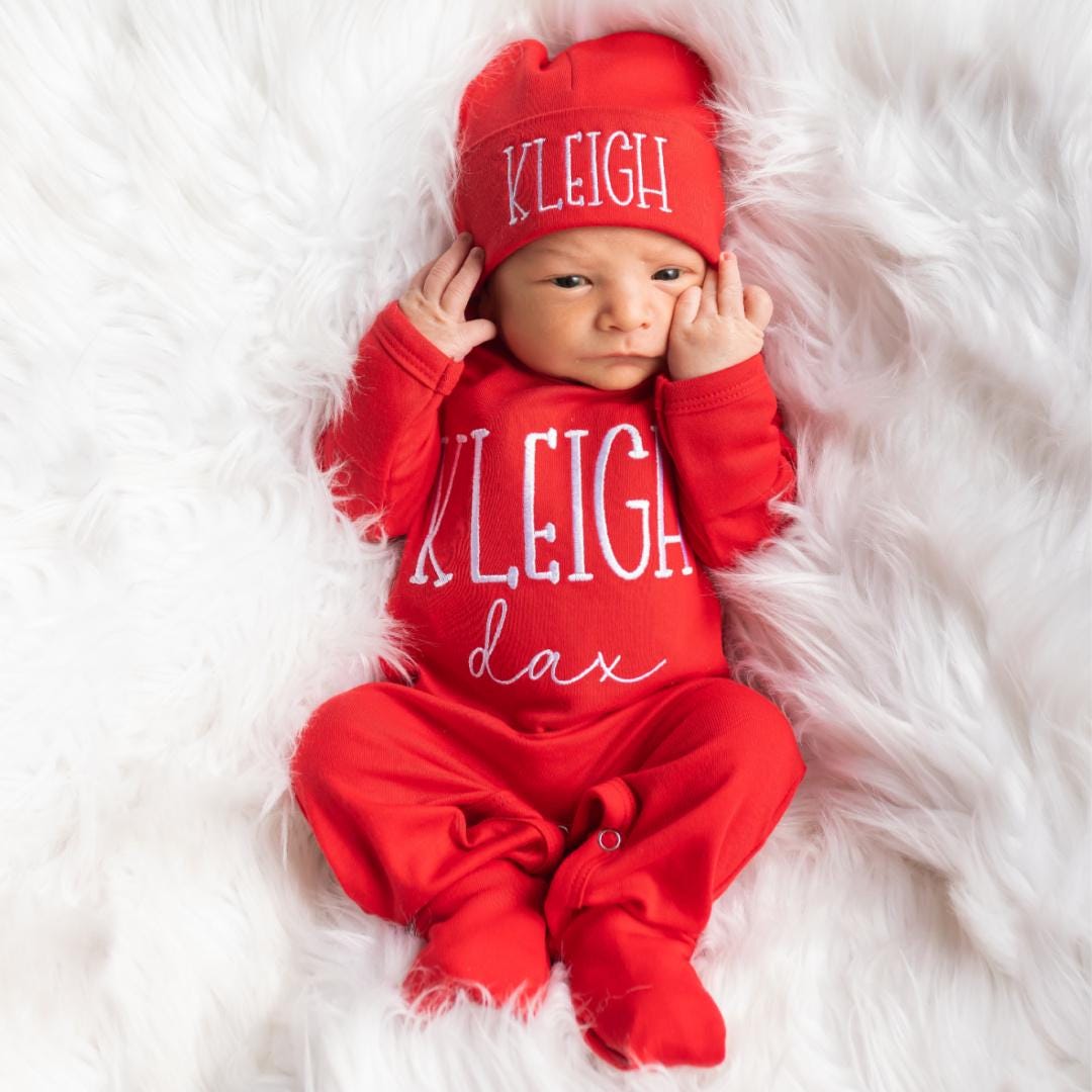 Dress Red Baby Tracksuit Red Newborn Outfit