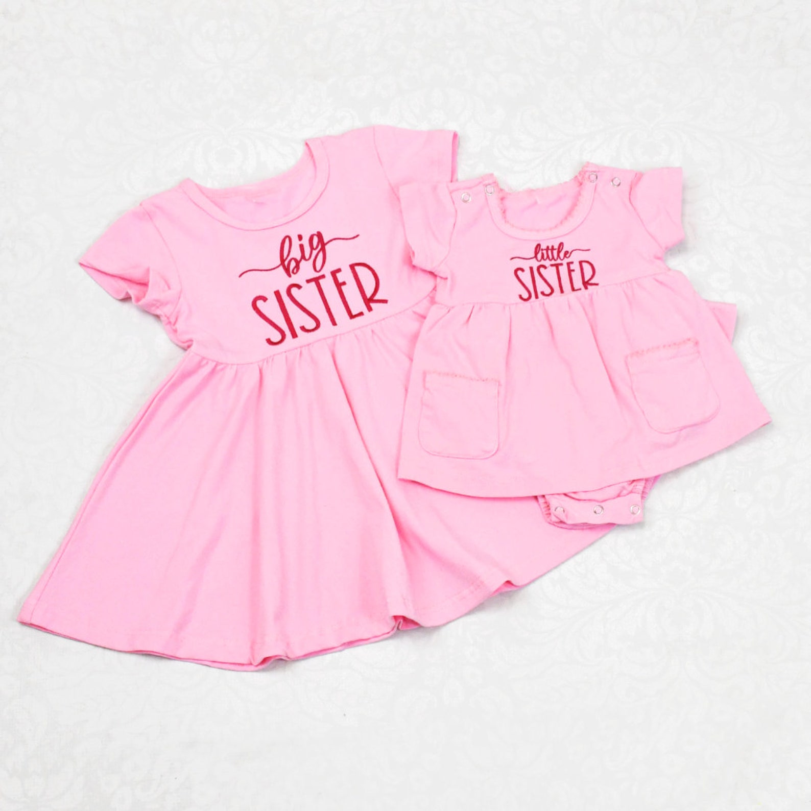 Big Sister Little Sister Outfit, Sibling Outfit, Sister Outfits, Big — free download