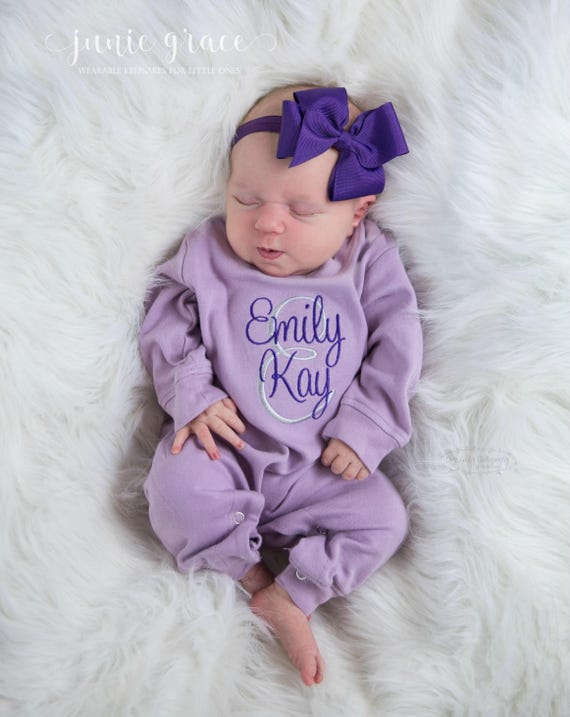 newborn girl going home outfit