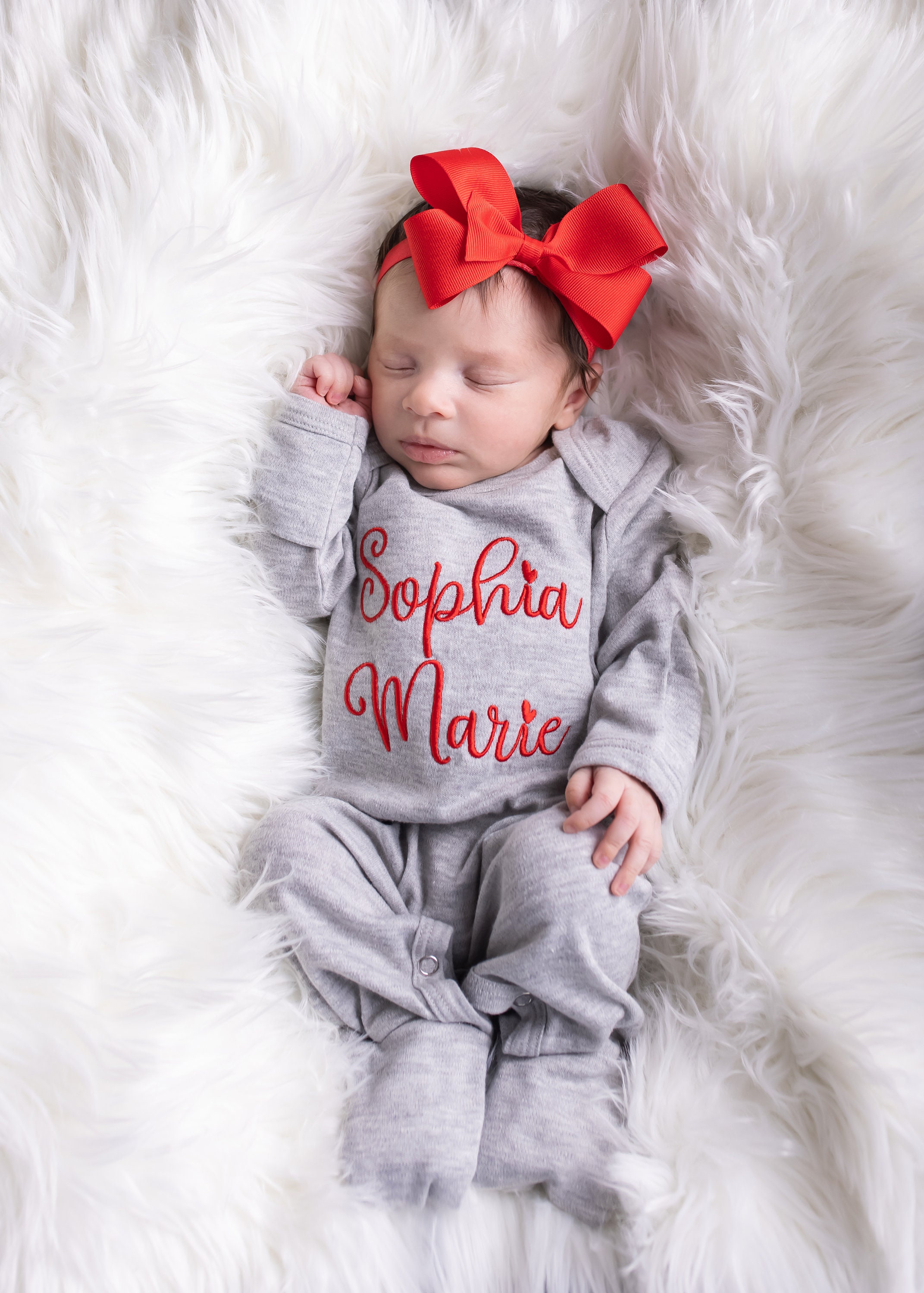 Newborn Girl Coming Home Outfit Newborn Girl Clothes Etsy