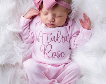 Baby Girl Coming Home Outfit, Baby Girl Clothes, Newborn Girl Coming Home Outfit, Baby Baby Shower Gift, Newborn Girl Clothes Baby Girl Gift