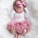 Baby Girl Coming Home Outfit Baby Girl Clothes Baby Girl Gift Newborn Girl Coming Home Outfit Newborn Girl Clothes Baby Girl tutu 