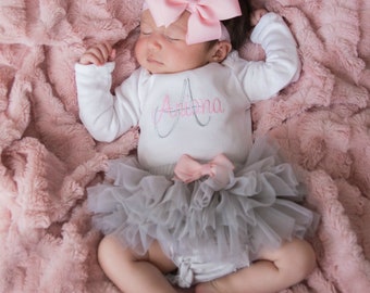 Newborn Girl Coming Home Outfit Baby Girl Clothes Baby Girl Coming Home Outfit Baby Girl Gift Baby Girl Tutu Baby Girl Newborn Girl Clothes