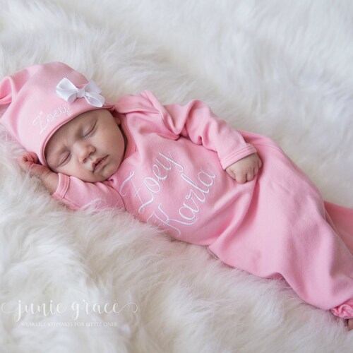 Baby Girl Coming Home Outfit Baby Girl Clothes Baby Girl Gift Etsy