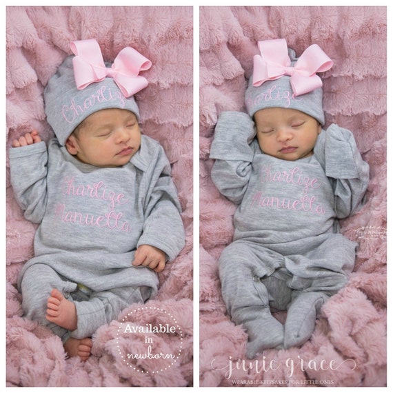 newborn girl take me home outfit