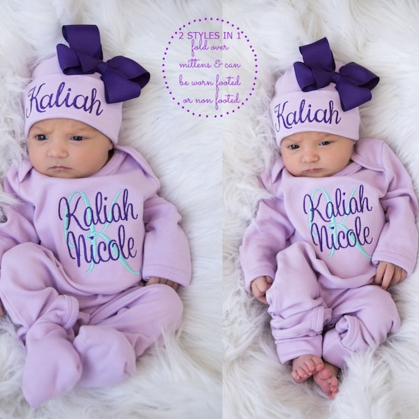 Baby Girl Coming Home Outfit Baby Girl Clothes Newborn Girl Coming Home Outfit Baby Girl Romper Newborn Girl Clothes Baby Girl Gift