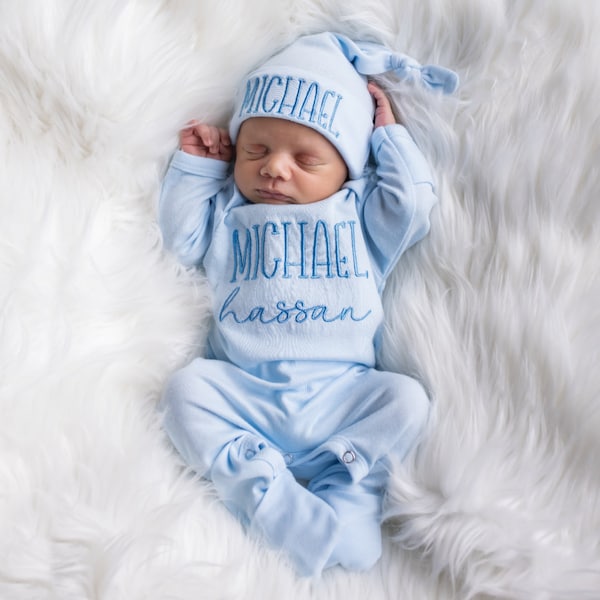 Baby Boy Clothes, Baby Boy Coming Home Outfit, Baby Boy Gift, Personalized Baby Boy Outfit, Newborn Boy Outfit, Custom Baby Boy Outfit TF