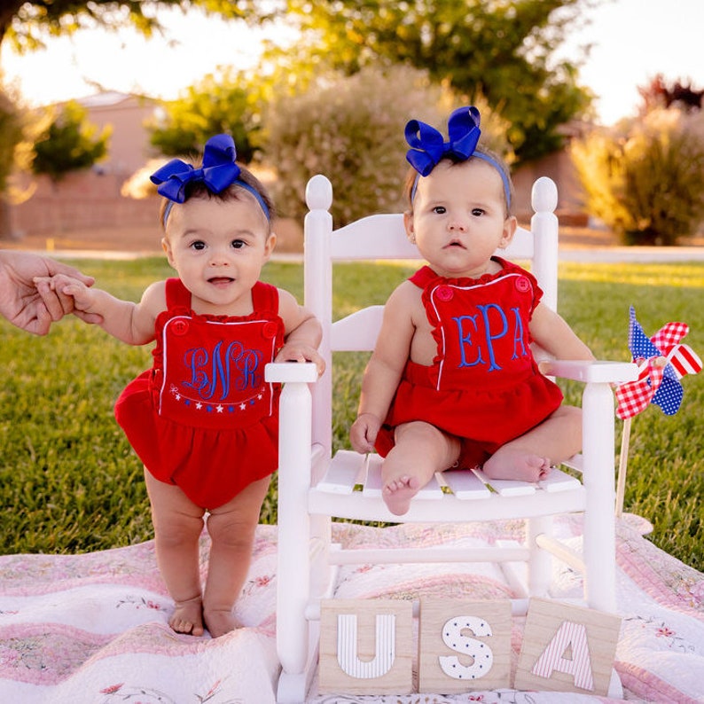 Baby Girl Clothes Baby Girl 4th of July Outfit Baby Girl Etsy