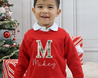 Toddler Christmas Shirt Toddler Christmas Sweatshirt Toddler Christmas Sweater Boys Christmas Shirt Personalized Toddler Sweatshirt