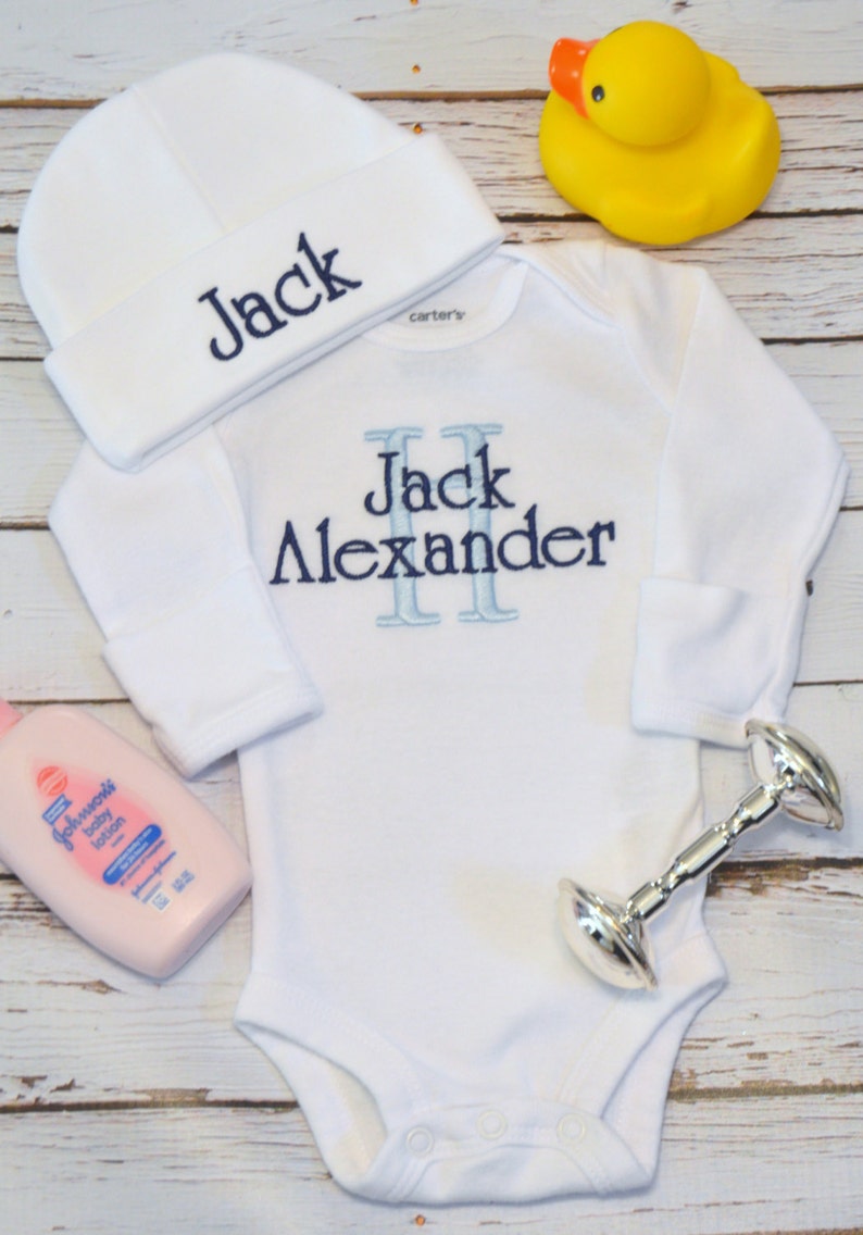 Baby Boy Coming Home Outfit Baby Boy Clothes Newborn Baby Boy Coming Home Outfit Newborn Baby Boy Clothes Baby Boy Gift Baby Boy Hat