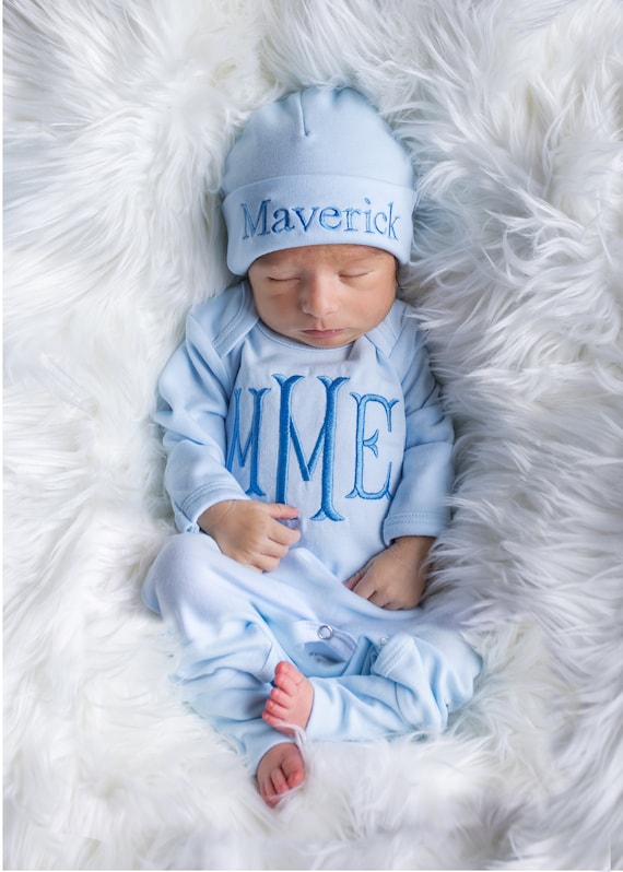 Bebé niña que viene a casa traje bebé niña ropa personalizada bebé niña  regalo personalizado bebé niña traje recién nacido niña ropa recién nacido  sombrero -  México