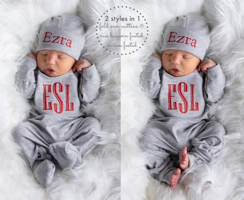 Baby Boy Clothes Baby Boy Coming Home Outfit Baby Boy Gift Newborn Boy ...