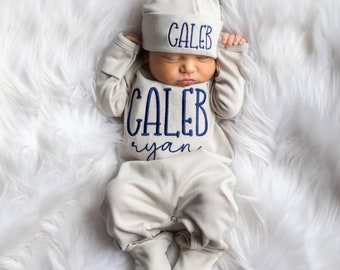 Baby Boy Clothes, Baby Boy Coming Home Outfit, Baby Boy Gift, Personalized Baby Boy Outfit, Newborn Boy Outfit, Custom Baby Boy Outfit TF