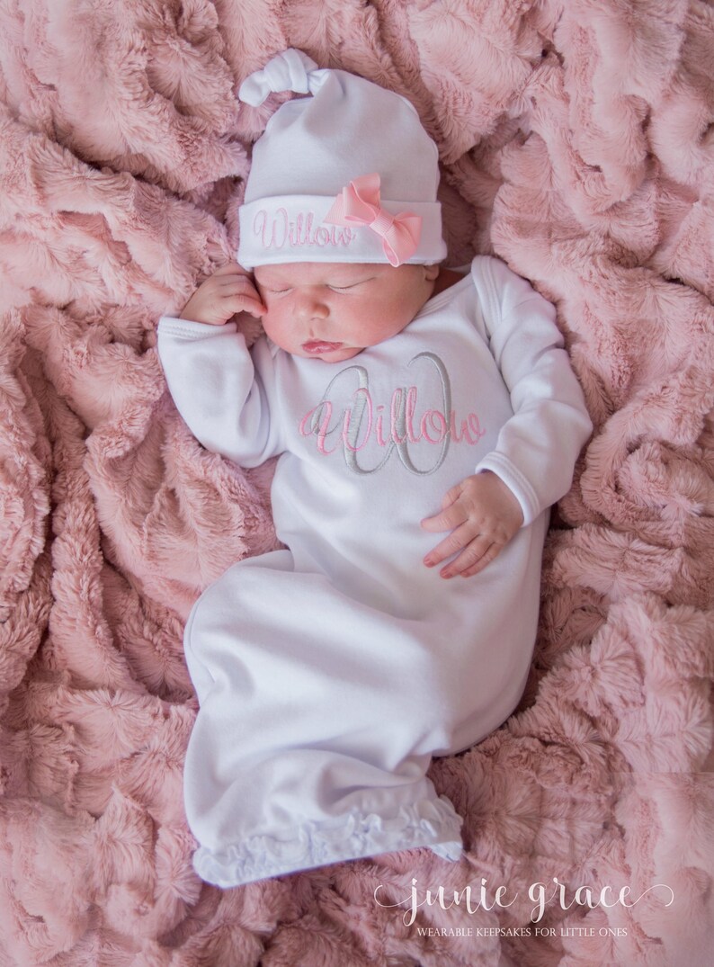 Newborn Girl Coming Home Outfit Newborn Girl Clothes Newborn Etsy