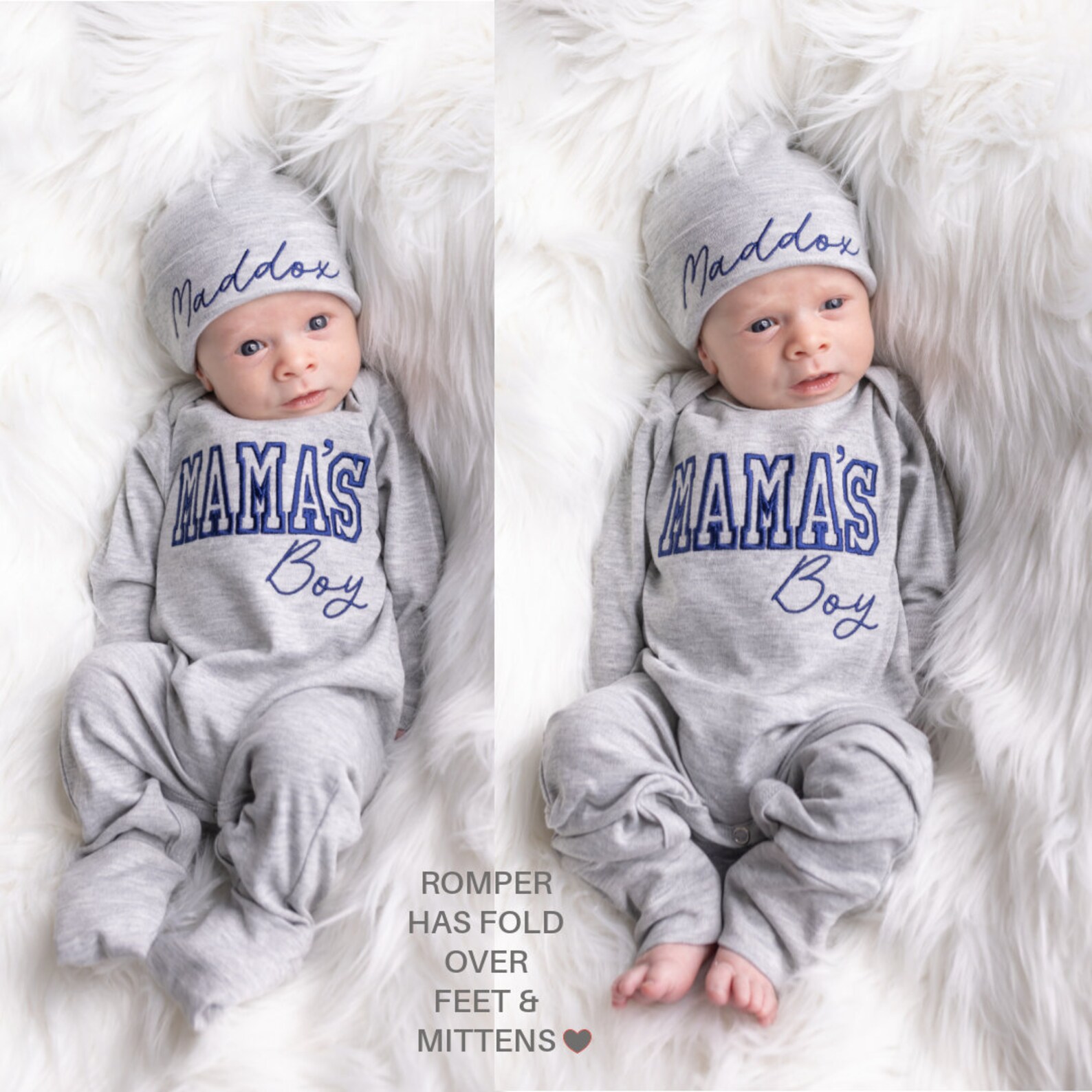 Newborn Boy Clothes Newborn Boy Coming Home Outfit Baby Boy Gift ...