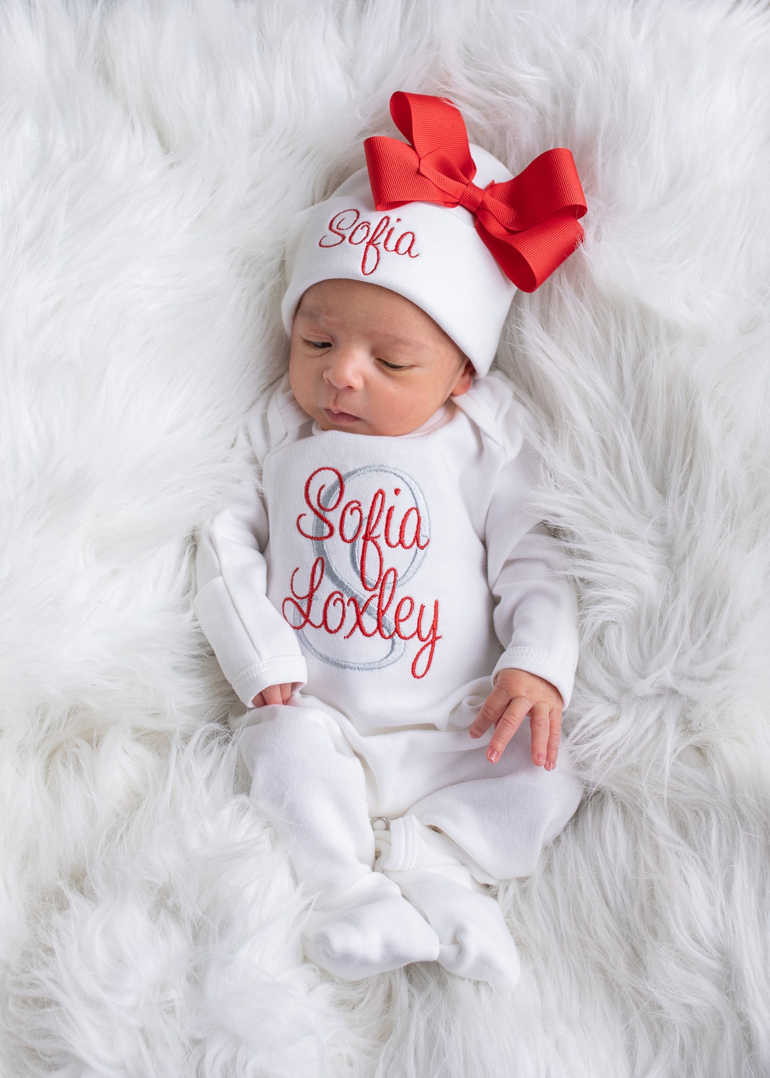 Newborn Girl Coming Home Outfit Newborn Girl Clothes Etsy
