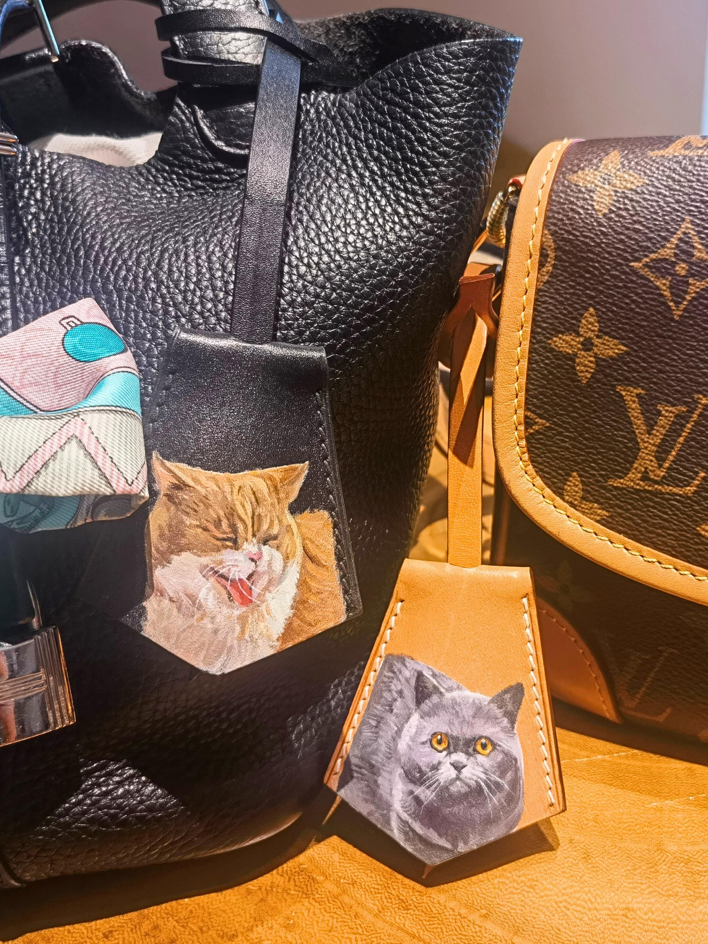 Louis Vuitton Dog Keychain