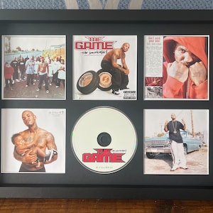 The Game | The Documentary | Retro Mounted CD Wall Display | Frame Not Included |