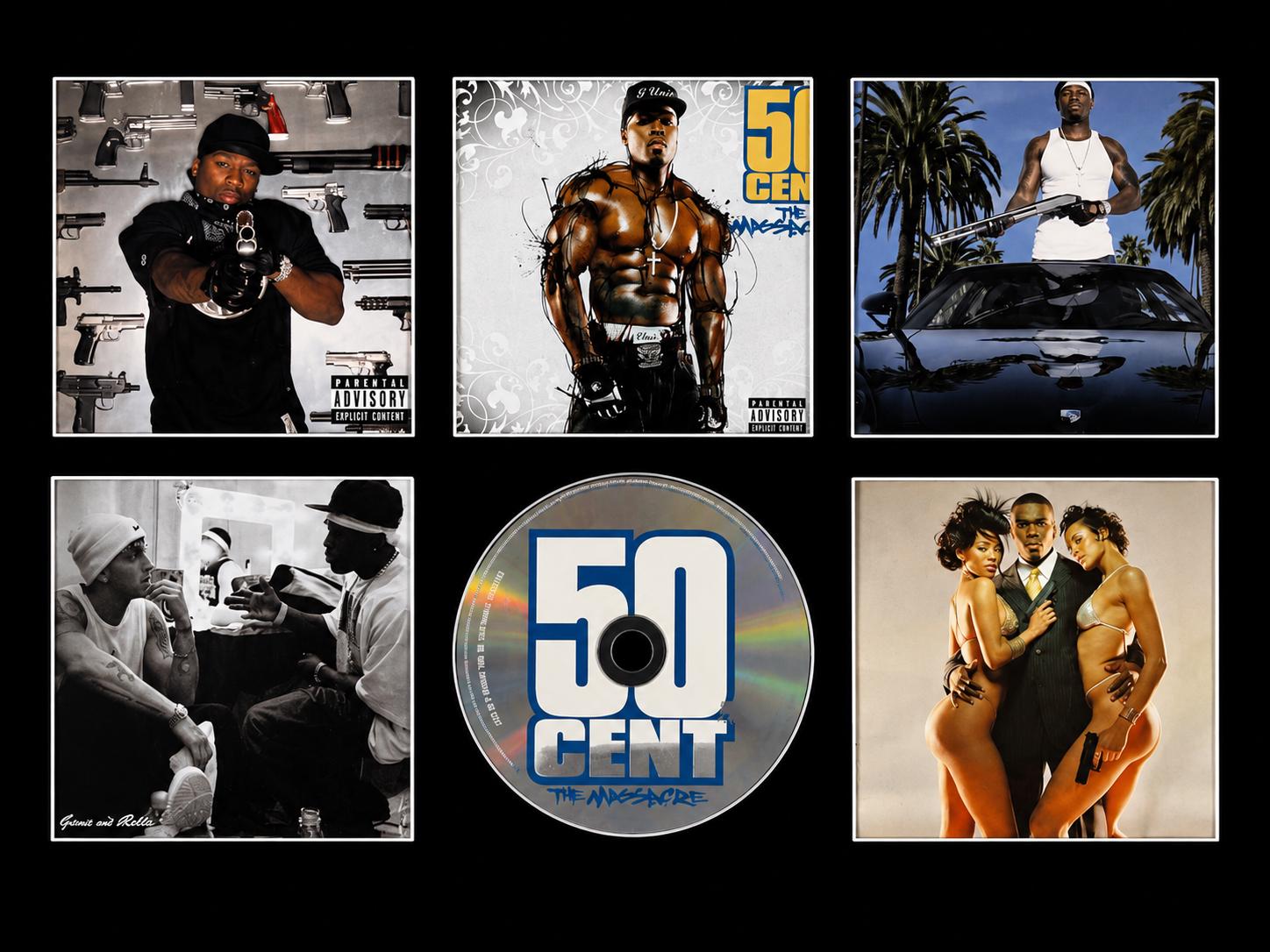 50 Cent Framed - Etsy