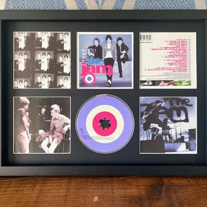 The Jam | The Best Of | Retro Mounted CD Wall Display | Frame Not Included |