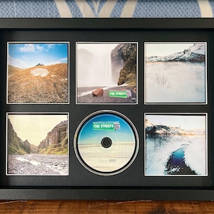 The Streets | Everything Is Borrowed | Retro Mounted CD Wall Display | Frame Not Included |