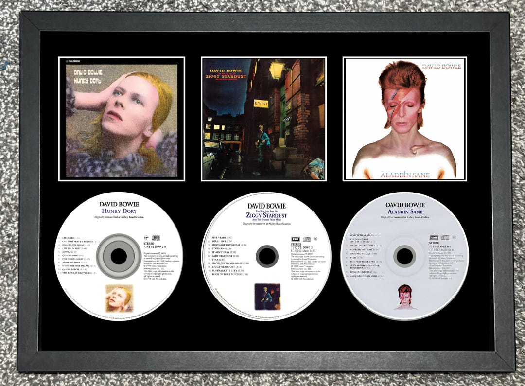 David Bowie | Hunky Dory | Ziggy Stardust | Aladdin Sane | Triple