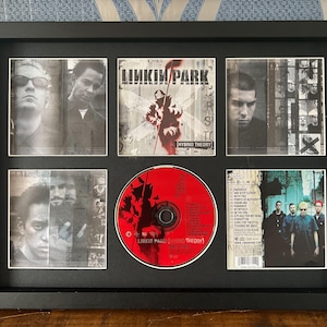 Linkin Park | Hybrid Theory | Retro Mounted CD Wall Display | Frame Not Included |