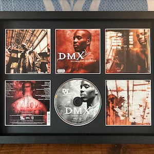 DMX | It’s Dark & Hell Is Hot | Retro Mounted CD Wall Display | Frame Not Included |