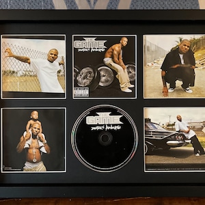 The Game | Doctor&#39;s Advocate | Retro Mounted CD Wall Display | Frame Not Included |