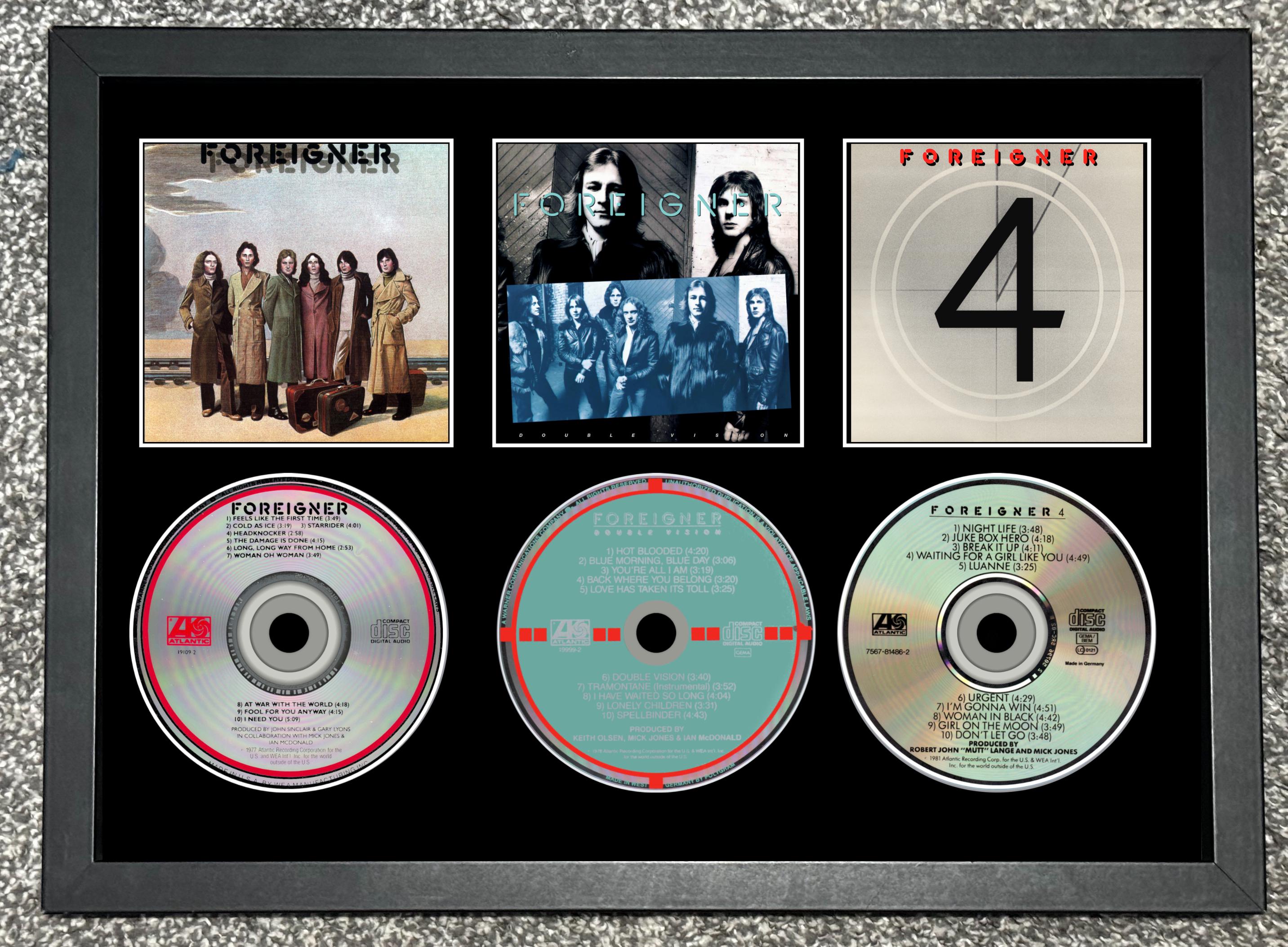 Foreigner | Foreigner | Double Vision | 4 | Retro Triple CD Wall