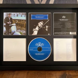 Morrissey | Ringleaders Of The Tormentors | Retro Mounted CD Wall Display | Frame Not Included |
