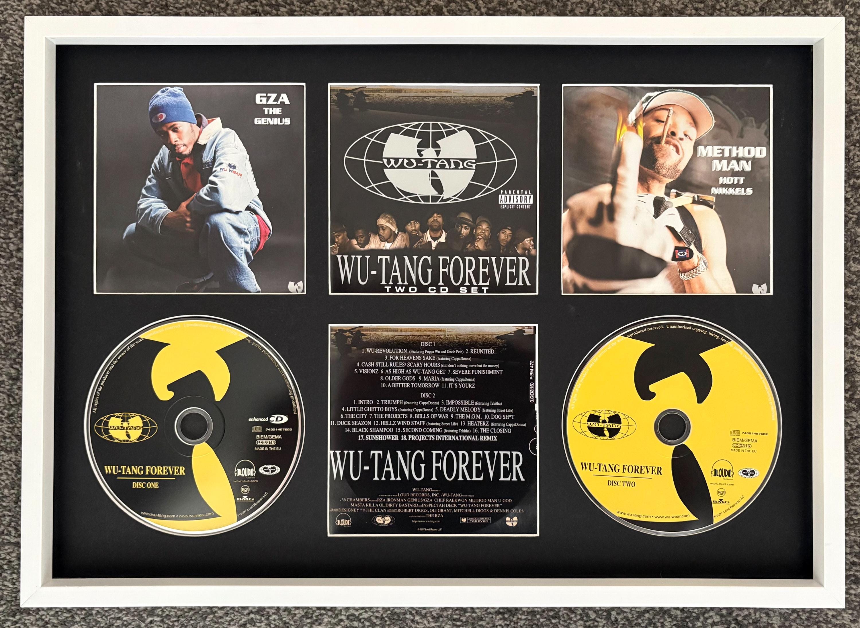 Wu Tang Clan | Wu Tang Forever | Retro Double Mounted CD Wall