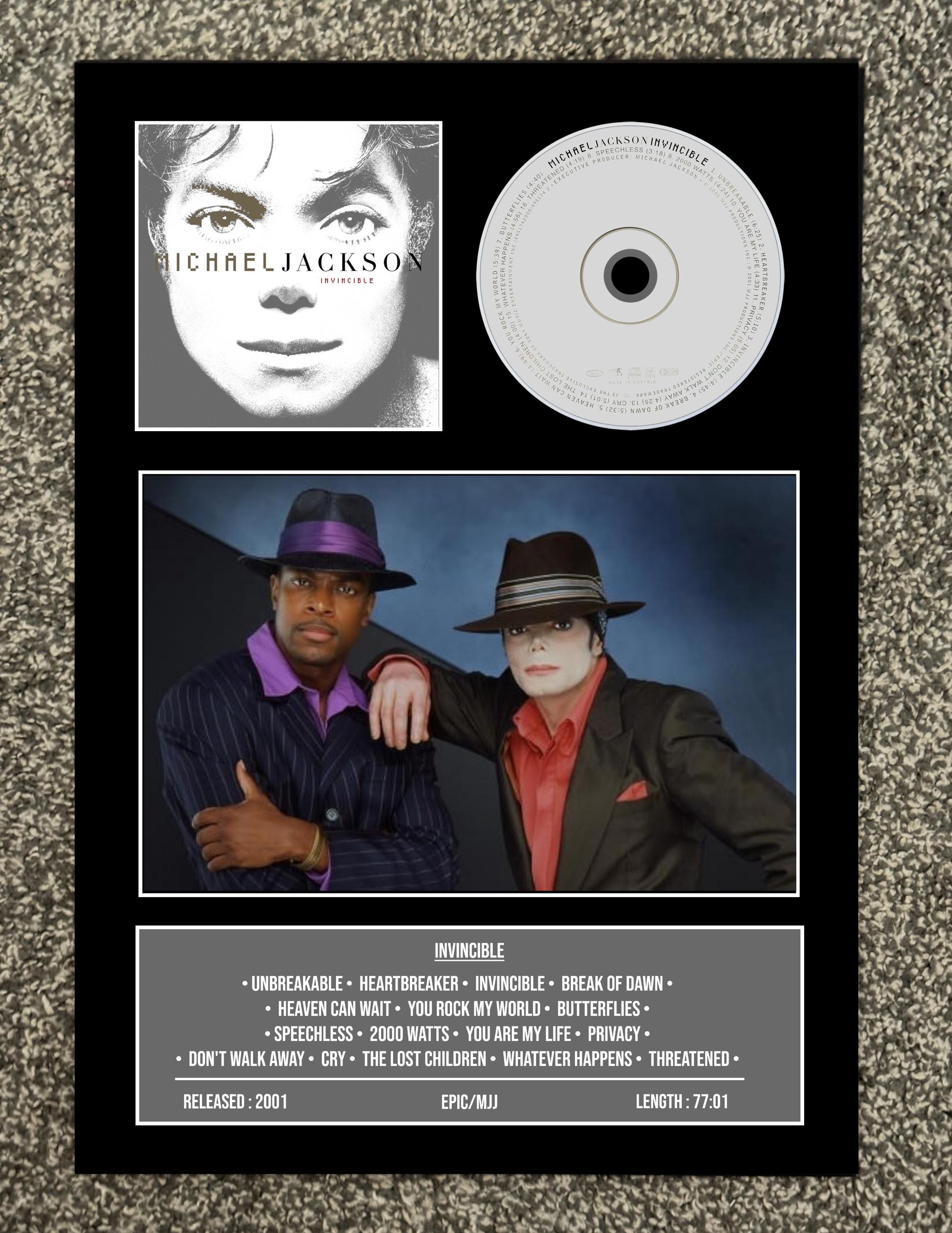 Michael Jackson Invincible - Etsy