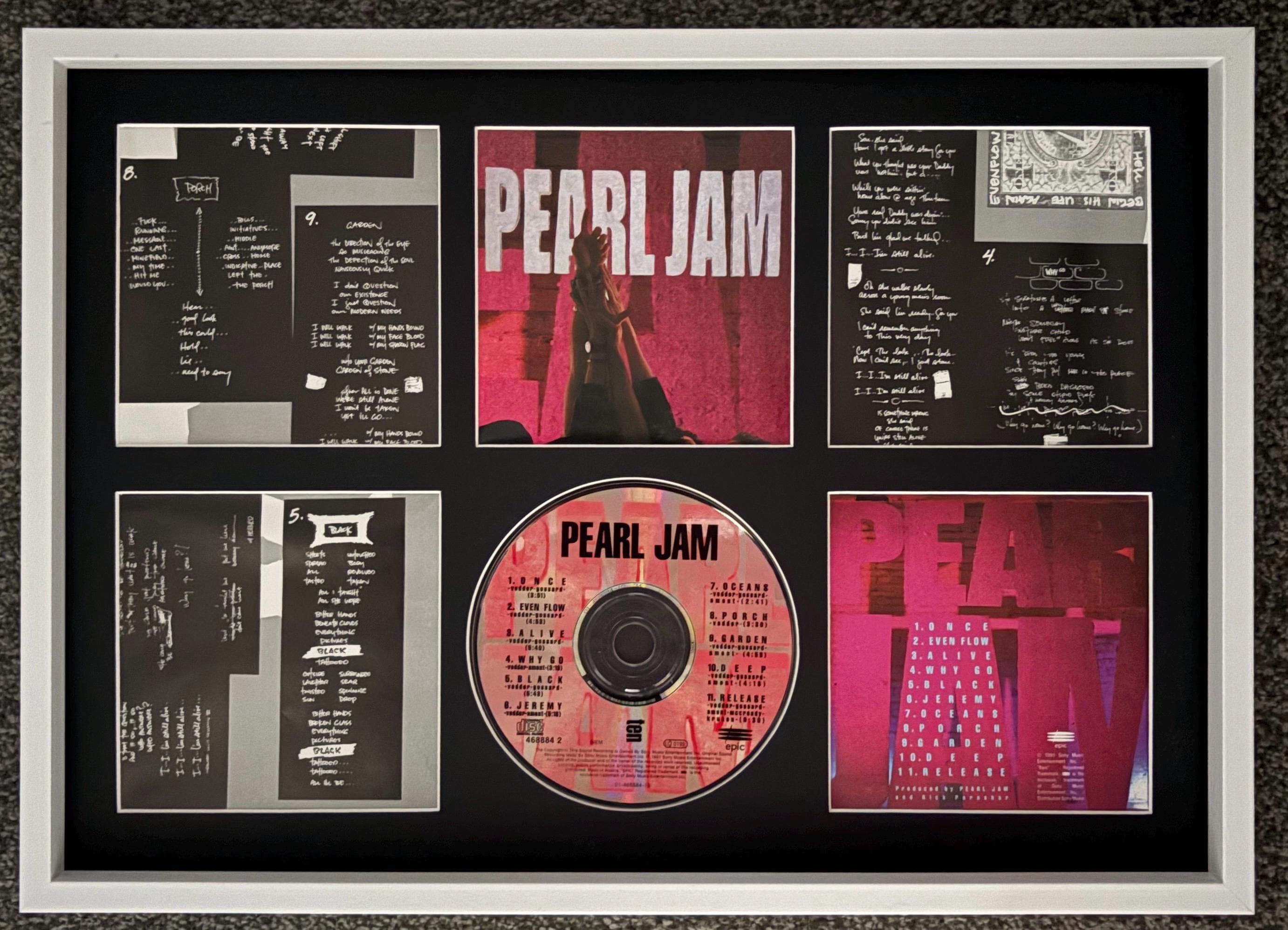 Pearl jam ten poster - Etsy 日本